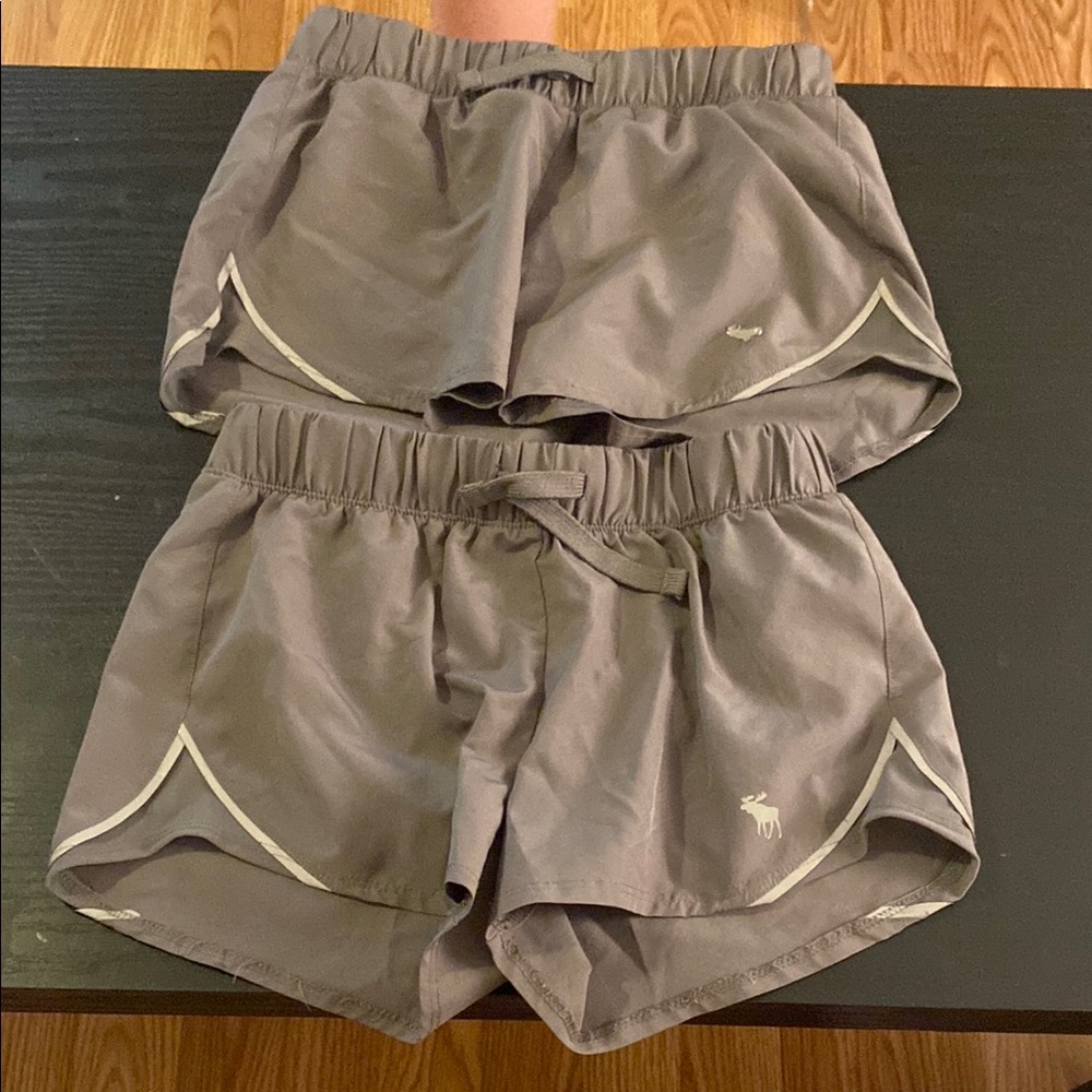 Abercrombie Kids Gray Athletic Shorts